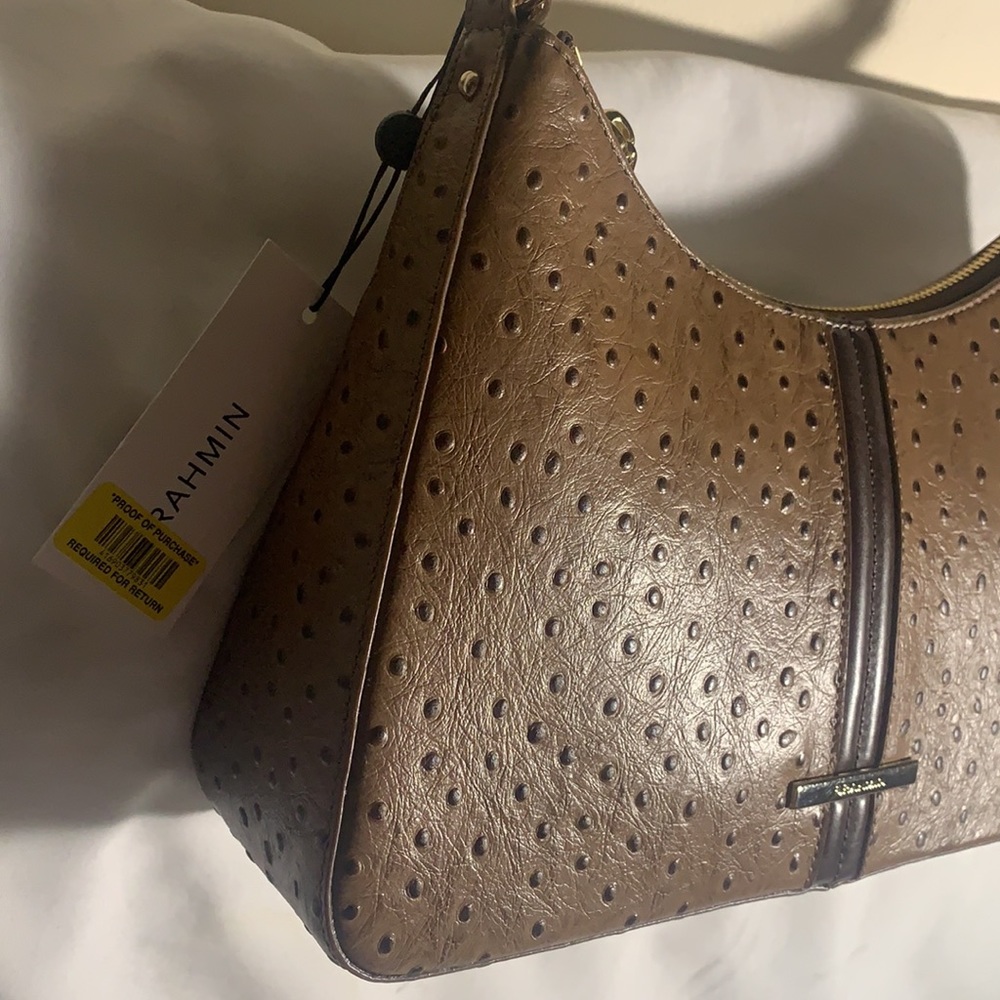 BRAHMIN ESME HAZELNUT WINONA SHOULDER BAG - Picture 2 of 11